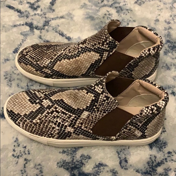 coconut snakeskin shoes